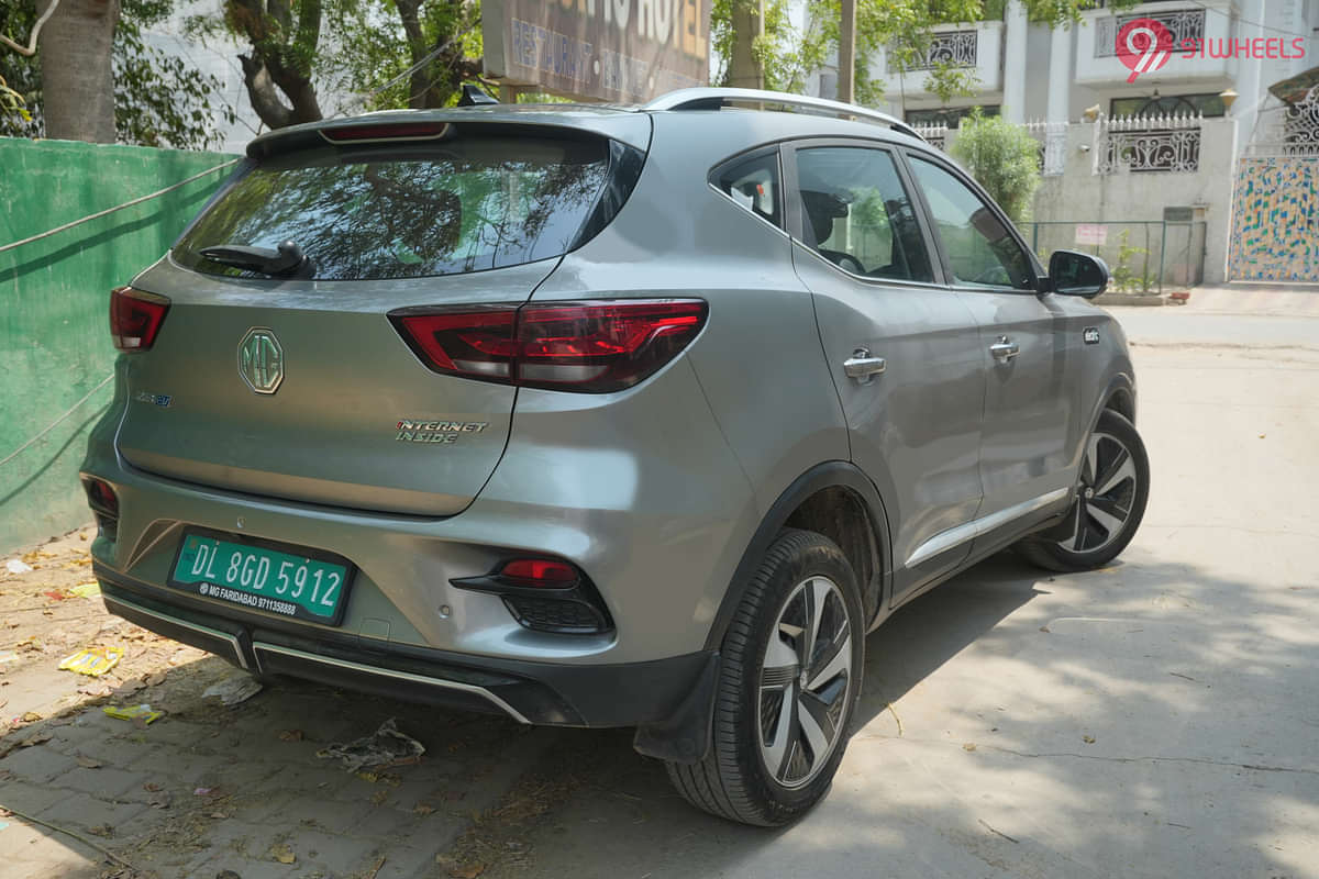 MG ZS EV Right Rear Three Quarter