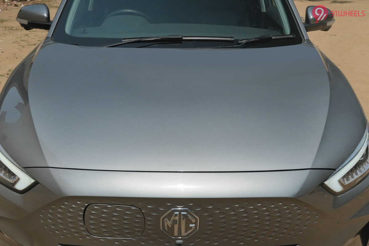MG ZS EV Closed Hood/Bonnet