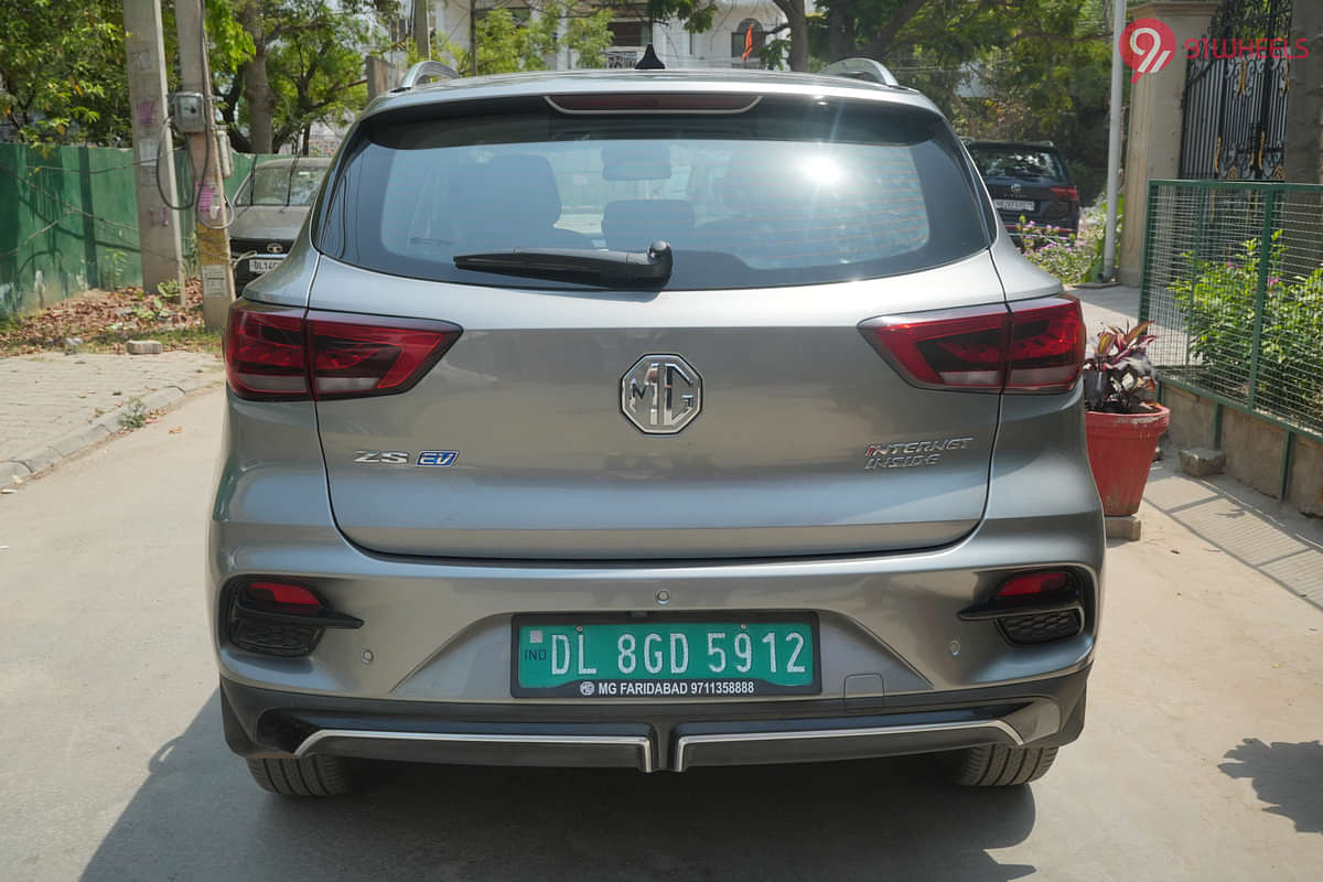 MG ZS EV Rear View