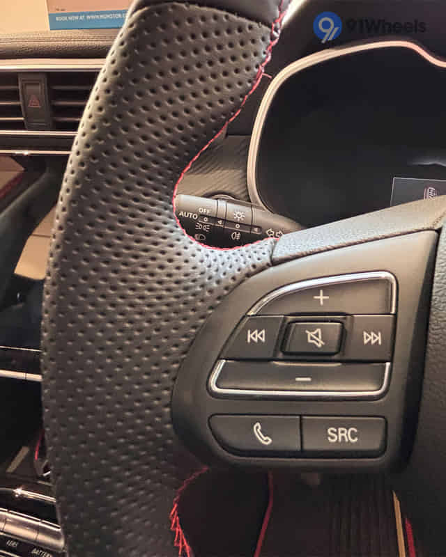 ZS EV Left Steering Mounted Controls