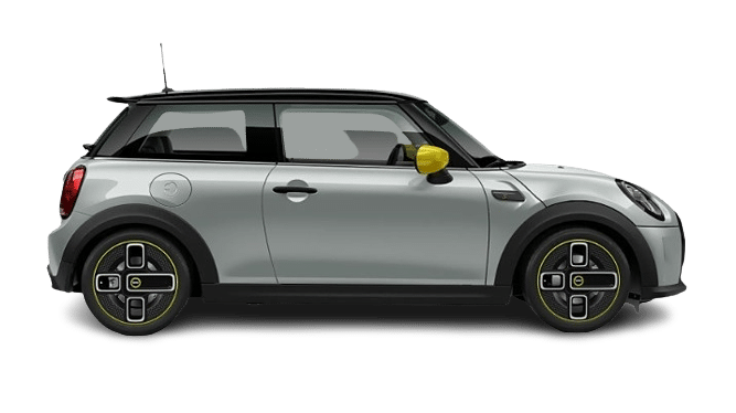 Mini 3-Door Cooper SE 2022-2025 Right Side View