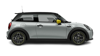 Mini 3-Door Cooper SE 2022-2025 Right Side View Mini 3-Door Cooper SE 2022-2025 Right Side View