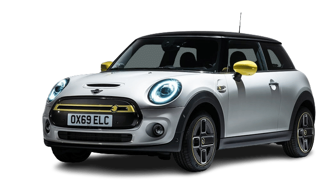 Mini 3-Door Cooper SE 2022-2025 Left Front Three Quarter Mini 3-Door Cooper SE 2022-2025 Left Front Three Quarter