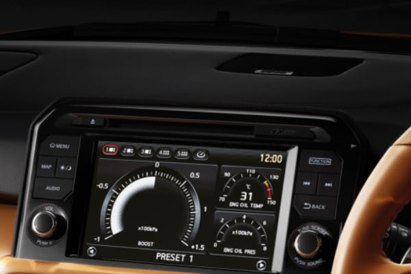 Nissan GTR 2020-2023 Touchscreen