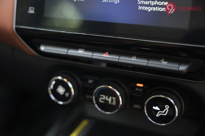 Nissan Magnite AC Controls