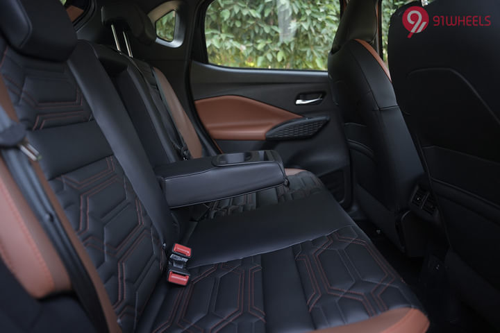 Nissan Magnite Rear Seats