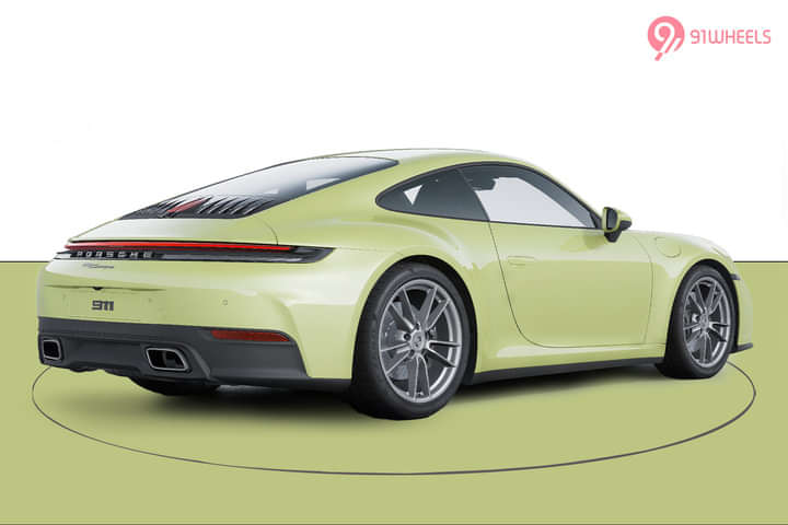 Porsche 911 Right Rear Three Quarter
