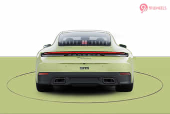 Porsche 911 Rear View Porsche 911 Rear View