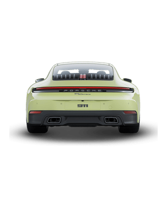 Porsche 911 Rear View