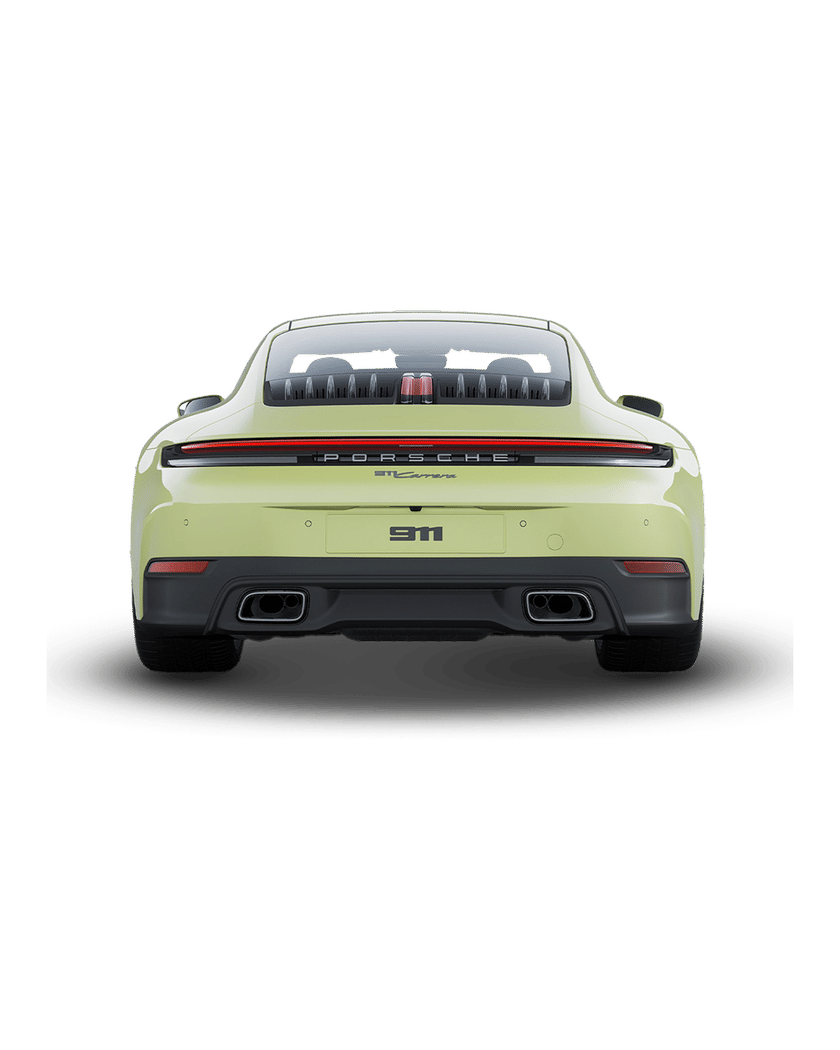 Porsche 911 Rear View