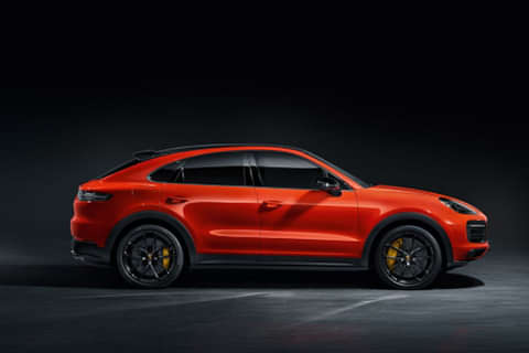 Porsche Cayenne Coupe Right Side View Image