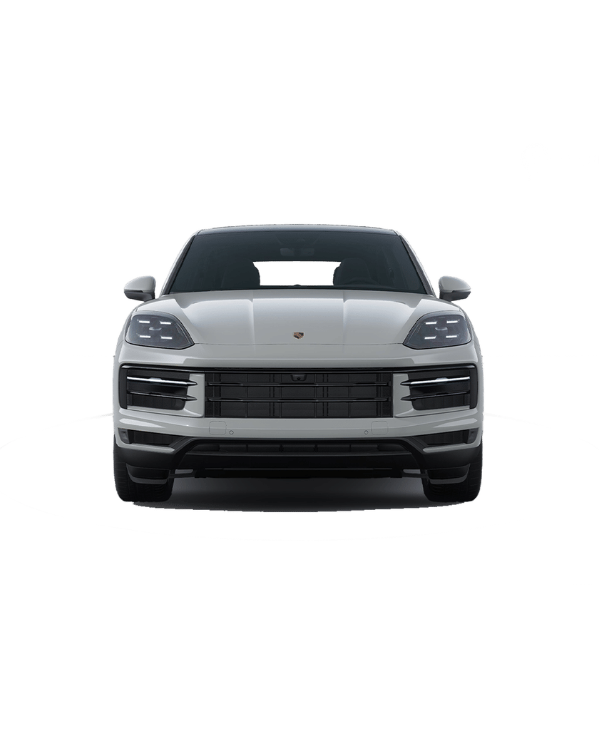 Porsche Cayenne Coupe Front View Porsche Cayenne Coupe Front View