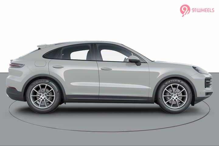 Porsche Cayenne Coupe Right Side View Porsche Cayenne Coupe Right Side View
