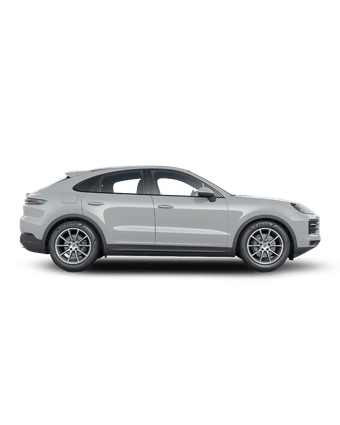 Porsche Cayenne Coupe Right Side View Porsche Cayenne Coupe Right Side View