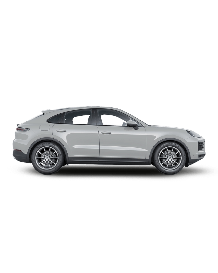 Porsche Cayenne Coupe Right Side View Porsche Cayenne Coupe Right Side View