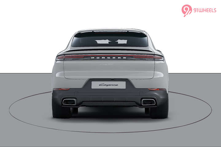 Porsche Cayenne Coupe Rear View