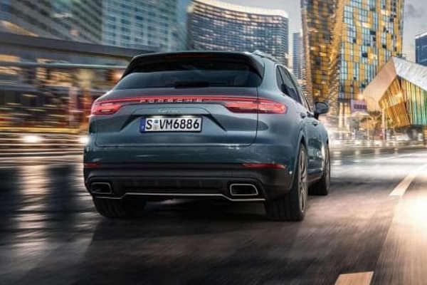 Porsche Cayenne Rear View