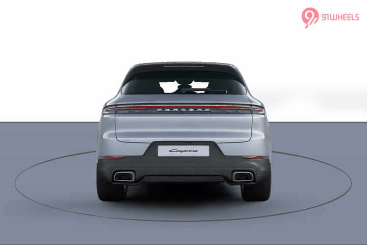 Porsche Cayenne Rear View Porsche Cayenne Rear View