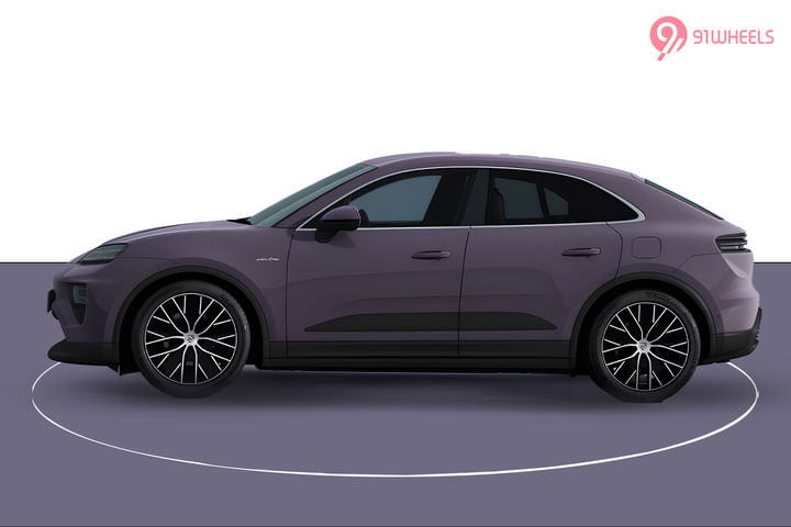 Porsche Macan EV Left Side View