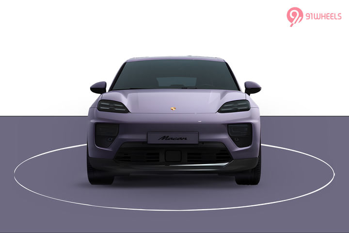 Porsche Macan EV Front View