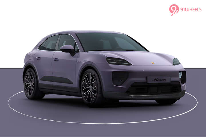Porsche Macan EV Right Front Three Quarter