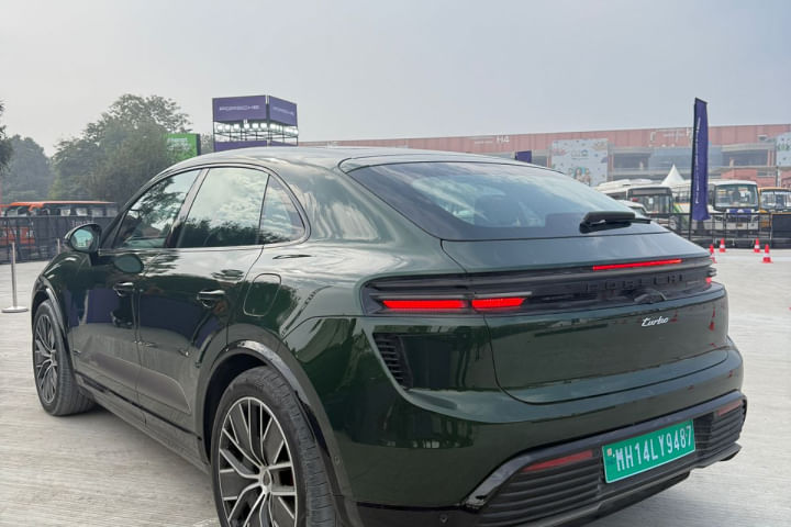 Porsche Macan EV Left Rear Three Quarter