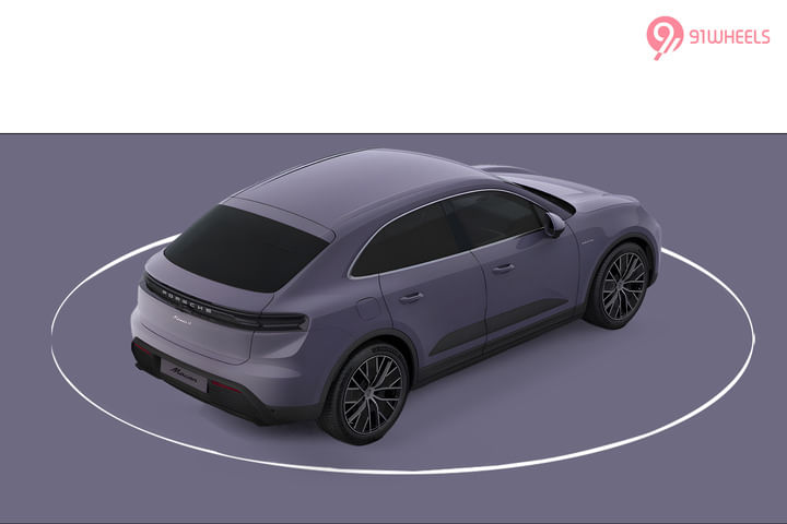 Porsche Macan EV Right Rear Three Quarter