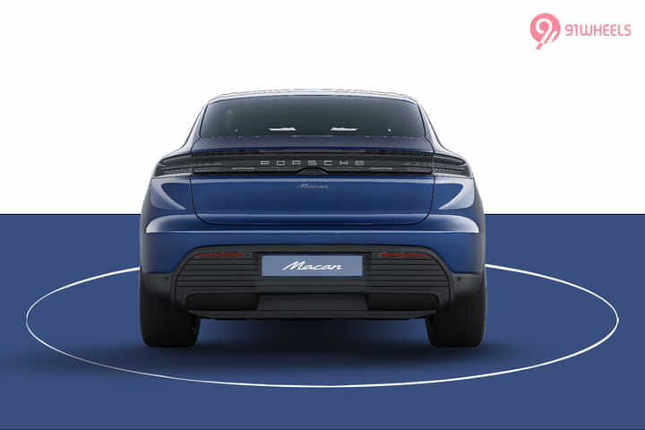 Porsche Macan Rear View Porsche Macan Rear View