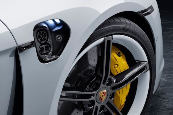 Porsche Taycan Charging Outlet