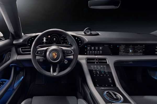 Porsche Taycan Dashboard