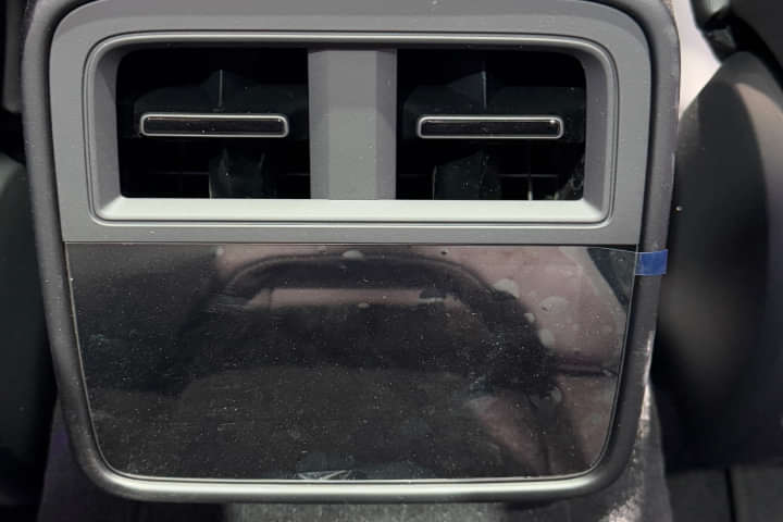 Porsche Taycan Rear Row Air Vent