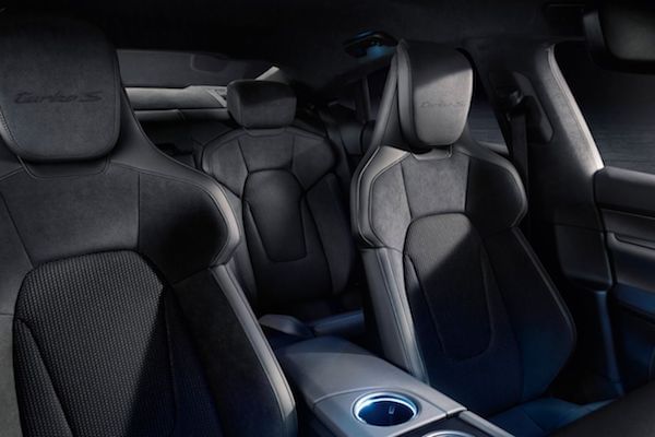 Porsche Taycan Front Row Seats