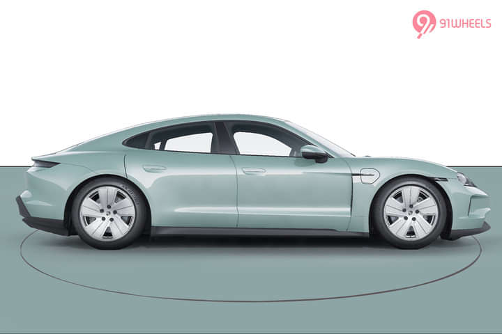 Porsche Taycan Right Side View