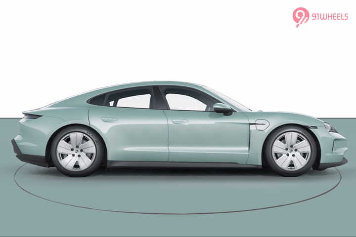 Porsche Taycan Right Side View Porsche Taycan Right Side View