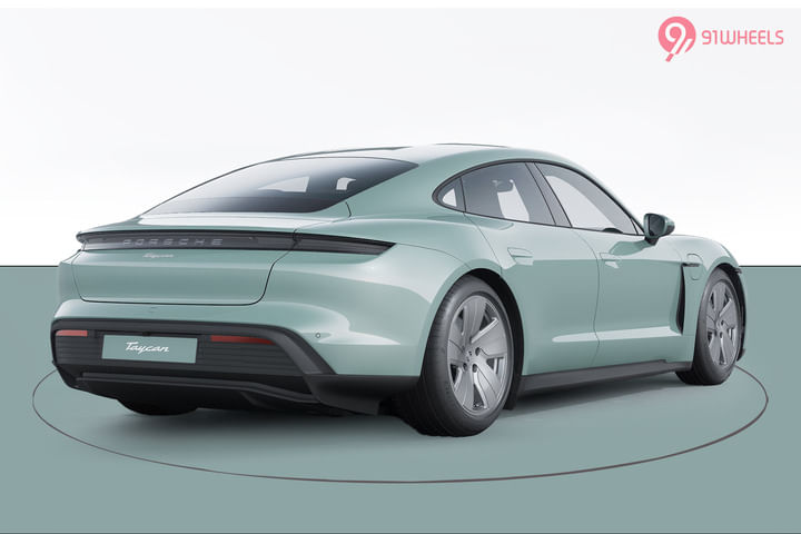 Porsche Taycan Right Rear Three Quarter