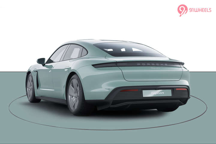 Porsche Taycan Left Rear Three Quarter