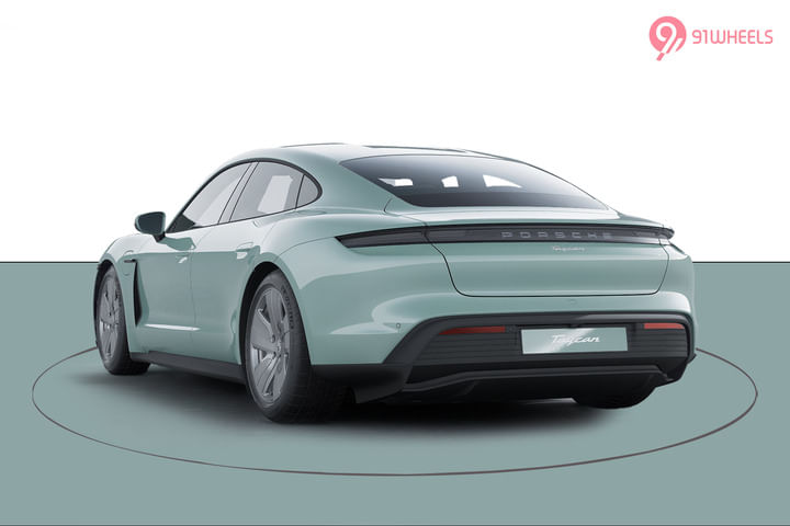 Porsche Taycan Left Rear Three Quarter