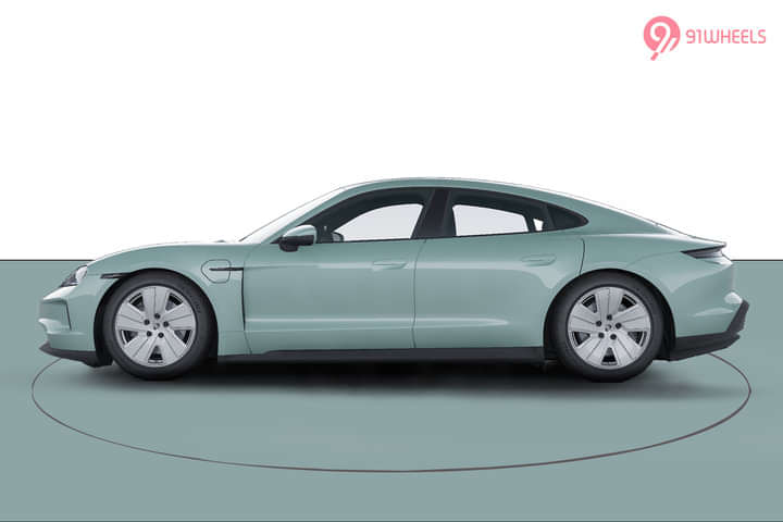 Porsche Taycan Left Side View