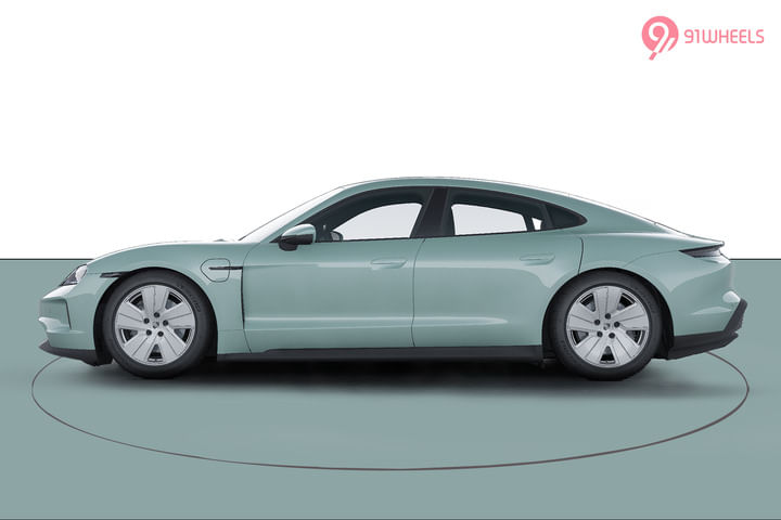 Porsche Taycan Left Side View