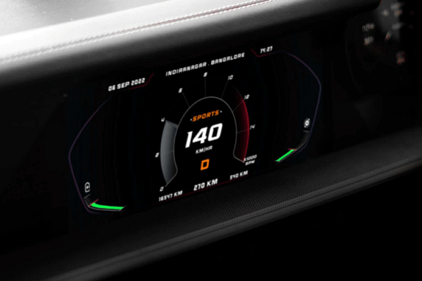 Pravaig Defy Instrument Cluster