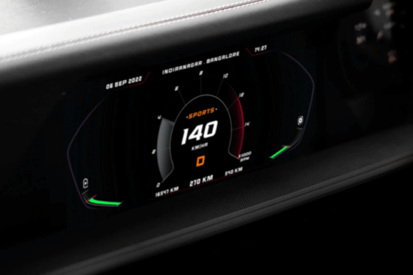 Pravaig Defy Instrument Cluster