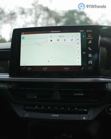 Duster Infotainment Display