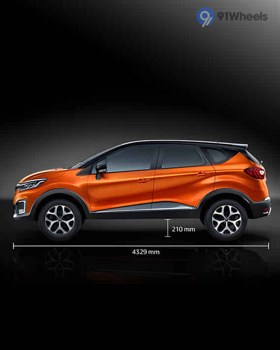 Captur 2017-2020 Left Side View