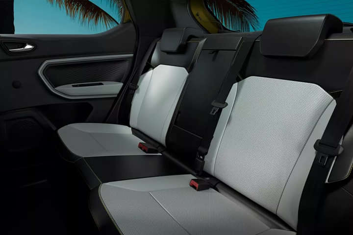 Renault Kiger Rear Seats
