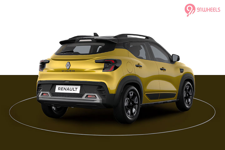 Renault Kiger Right Rear Three Quarter