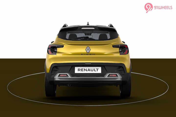 Renault Kiger Rear View Renault Kiger Rear View
