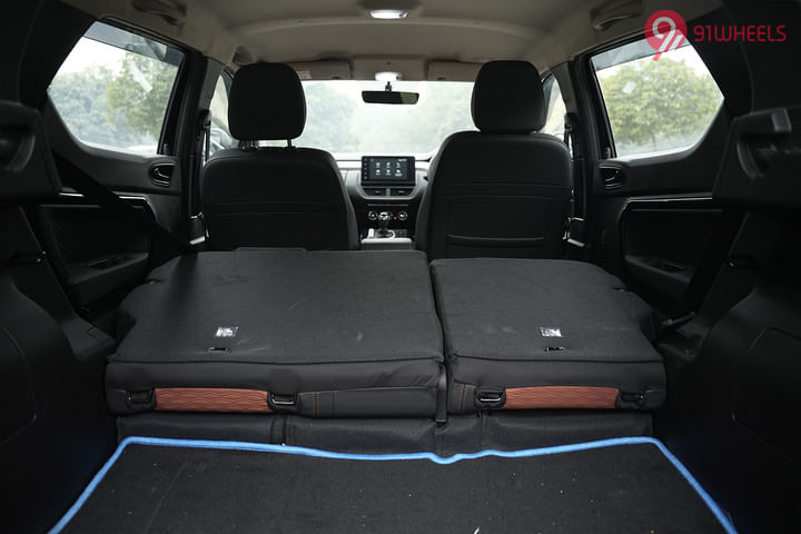 Renault Kiger 2021-2025 Bootspace Rear Seat Folded