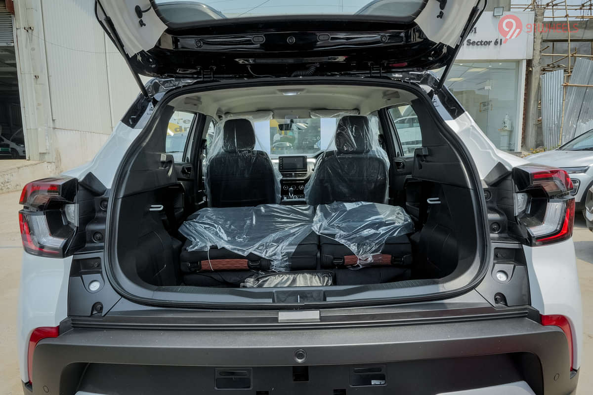 Renault Kiger Bootspace Rear Seat Folded