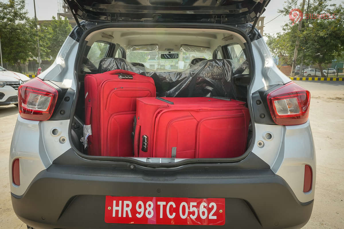 Renault Kwid Bootspace