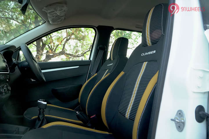 Renault Kwid Front Row Seats